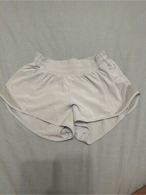 lululemon athletica Light Blue Size 4 Hotty Hot Women's Athletic Shorts